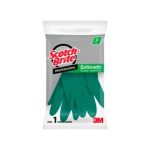 3M Guante de Limpieza Satinado Scotch-Brite Profesional G 8-8 1/2 Verde Grande ME400000571