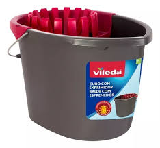 Vileda Cubeta Cubo Exprime Facil Gris Style Capacidad 7 Litros
