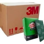 3M Fibra de Uso General  Scotch-Brite P96 , Verde, 152 mm x 229 mm MN900005302