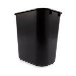 Rubbermaid Cesto De Basura Chico Negro 2955