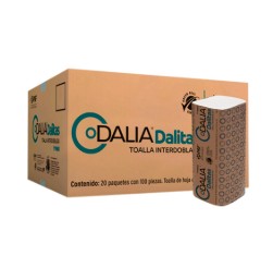 Dalitas Toalla Interdoblada C/100 Pzs TI21000